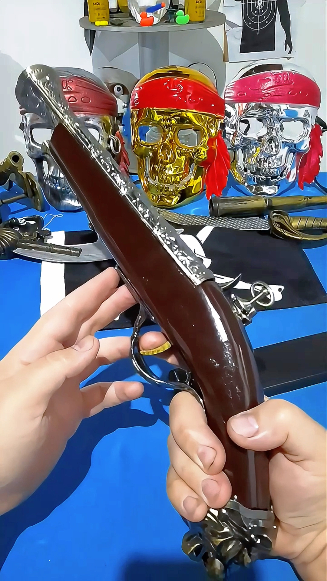 加勒比海盗同款燧发枪