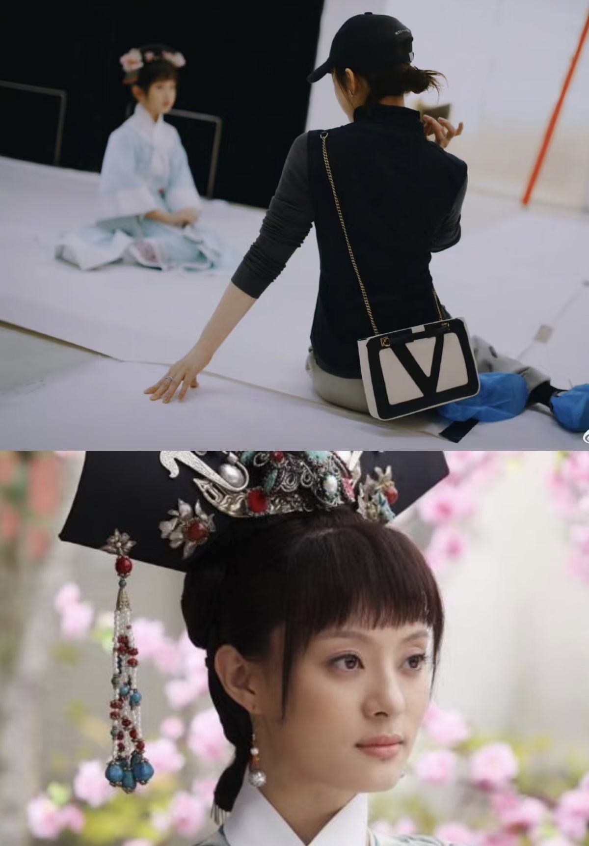 孙俪女儿小花cos莞常在不知道以后小花会不会真的进入演艺圈呢?
