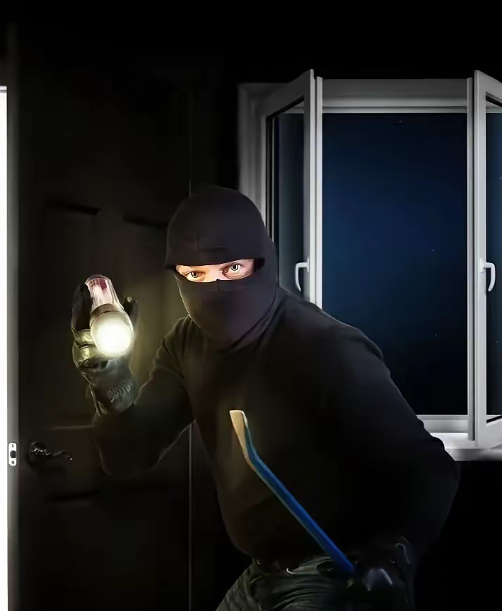 黑衣人鬼鬼祟祟逃出惊魂夜追捕者图片现代社会夜晚真有夜游煞吗夜游煞