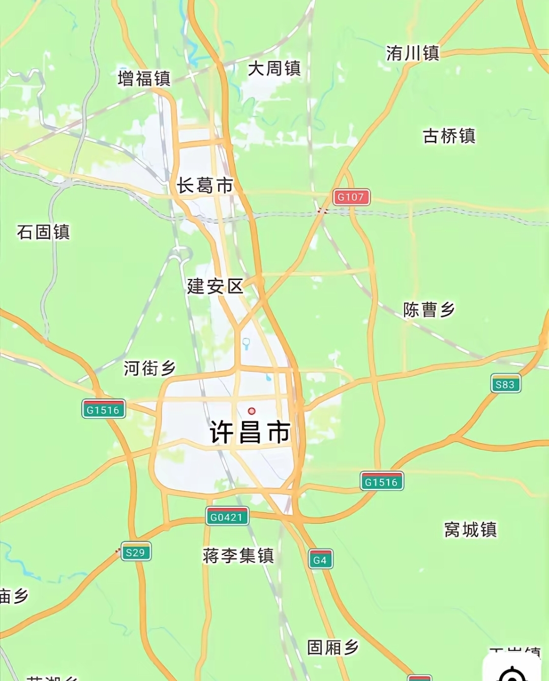 许昌绕城高速的建设规模似乎略显庞大了些,甚至给人一种比郑州绕城