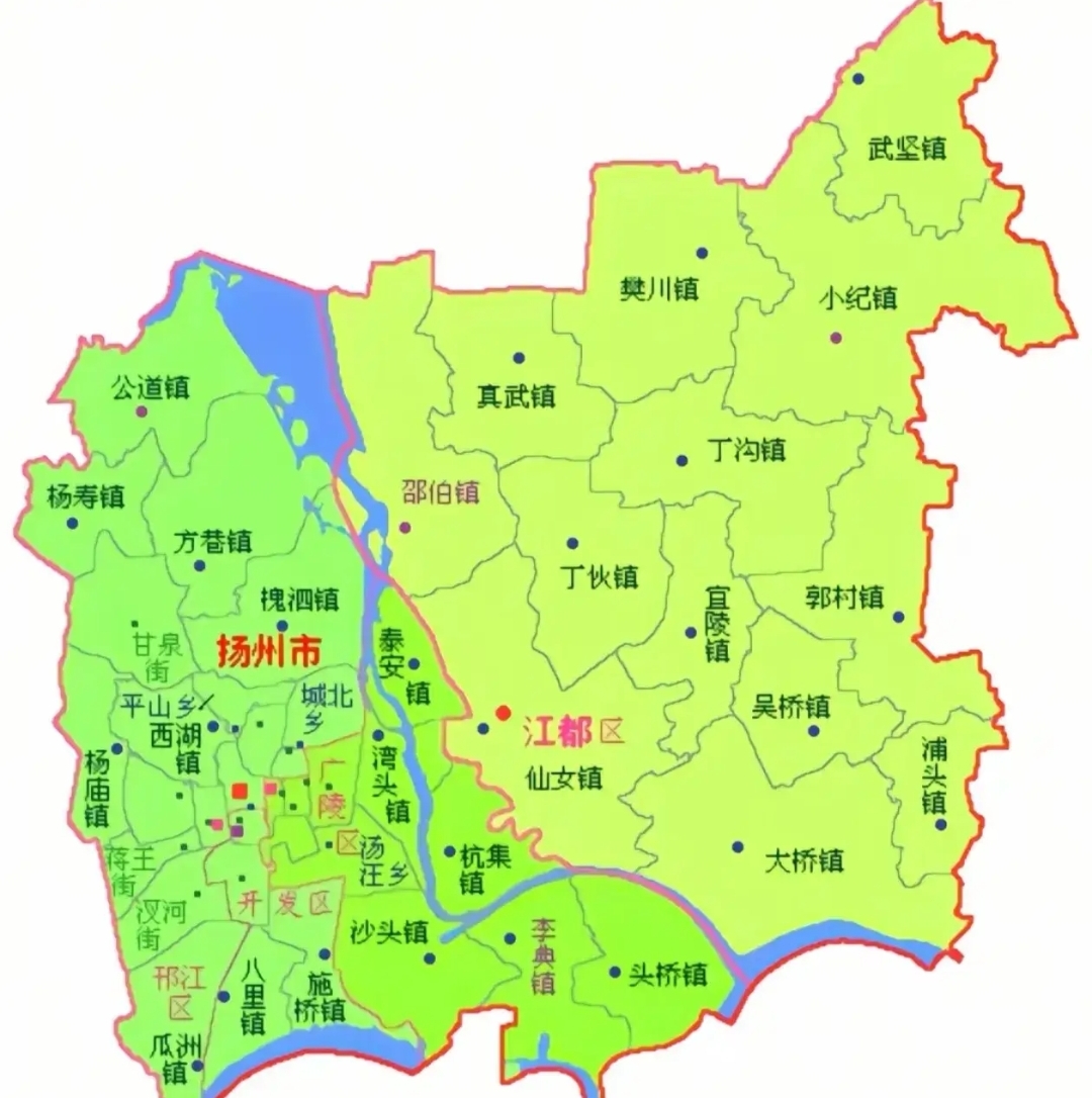 就算是南通的强县和江都江都区江都区仙女镇地图江都地图江都仙女镇