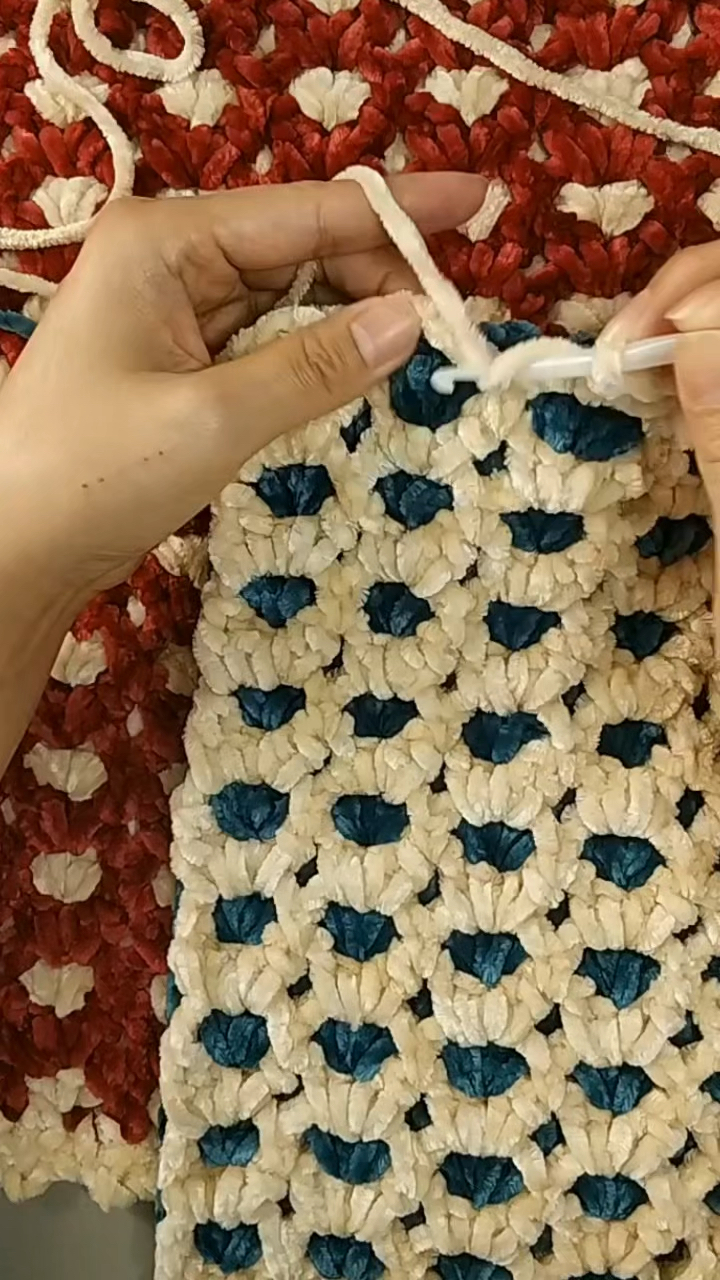 坐垫钩织教程分享