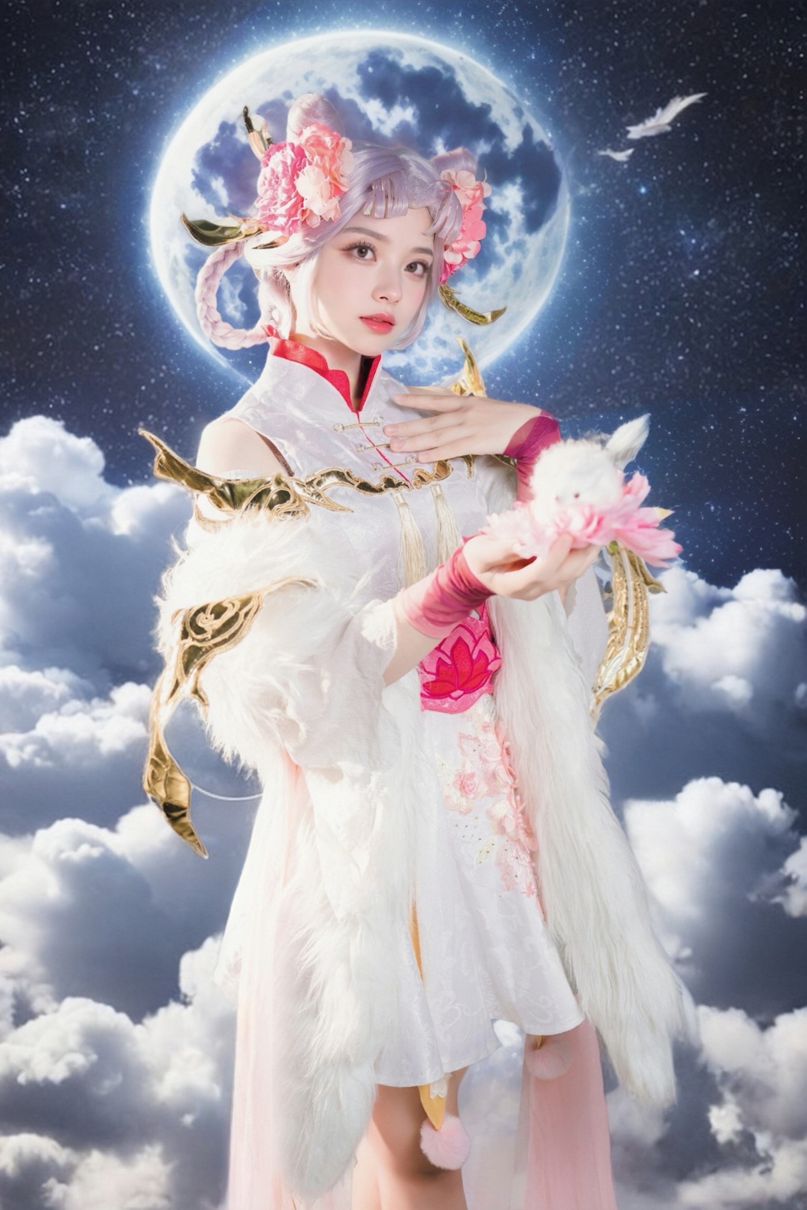 【cosplay】王者荣耀-嫦娥·拒霜思#cosplay#二次元#动态连更