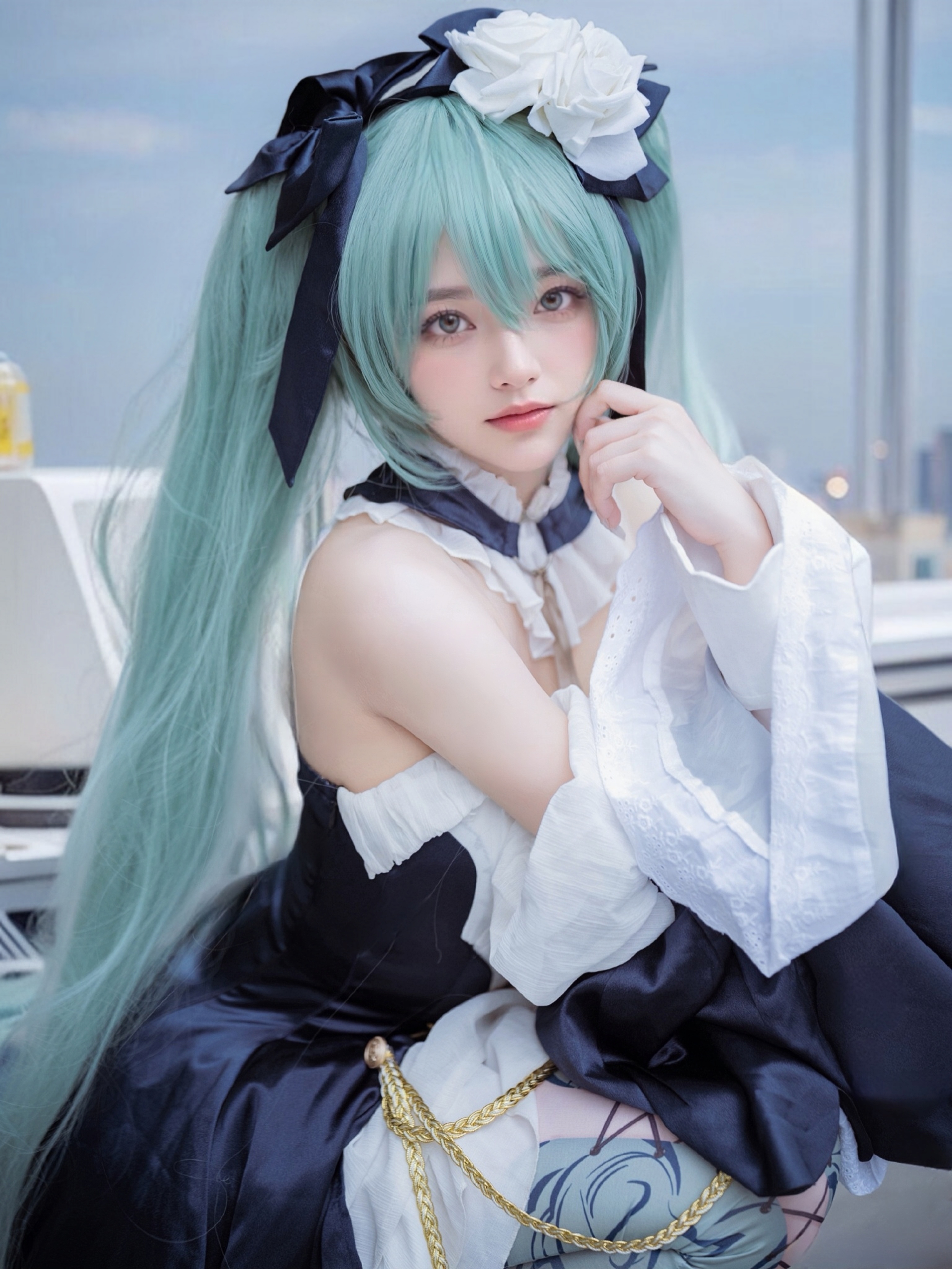 真人二次元人物少女