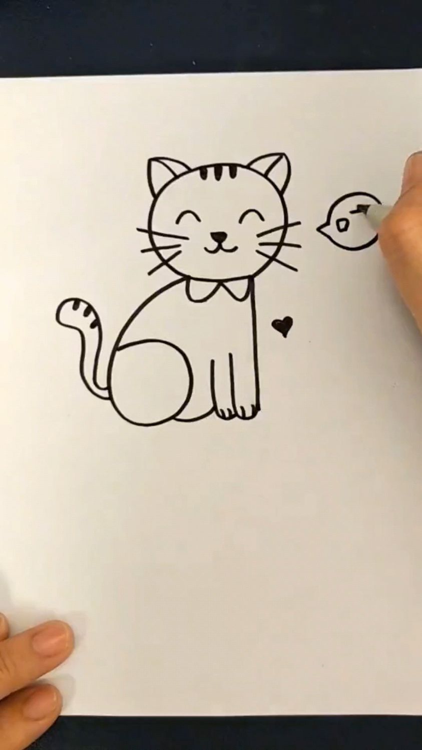 用数字画小猫咪,赶紧收藏学习吧