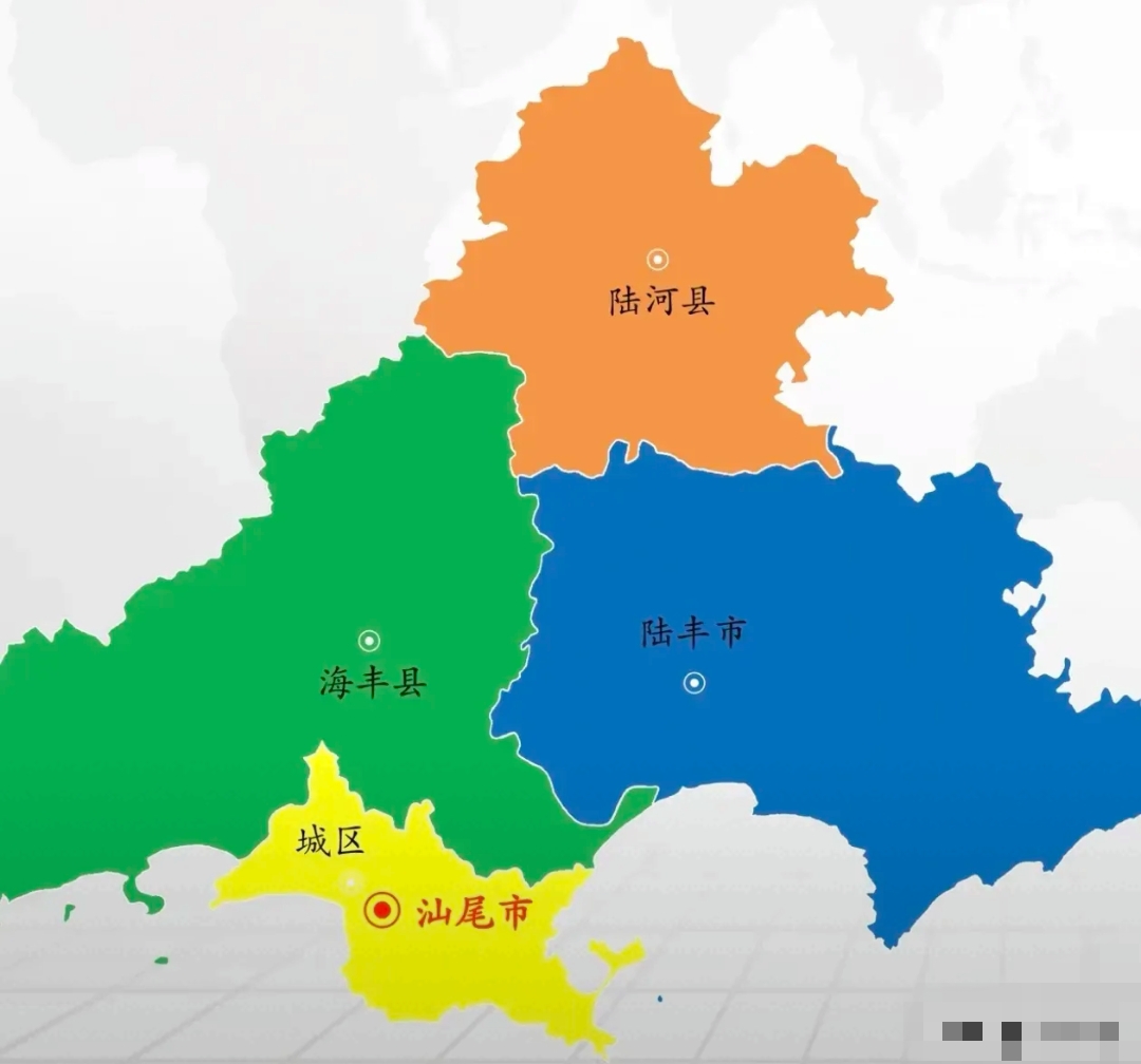  汕尾主流方言汕尾陆丰市地图汕尾海丰县地理位置图汕尾三甲地区陆丰