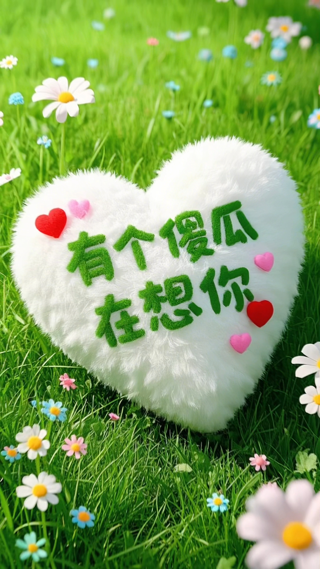 有个傻瓜在想你哦