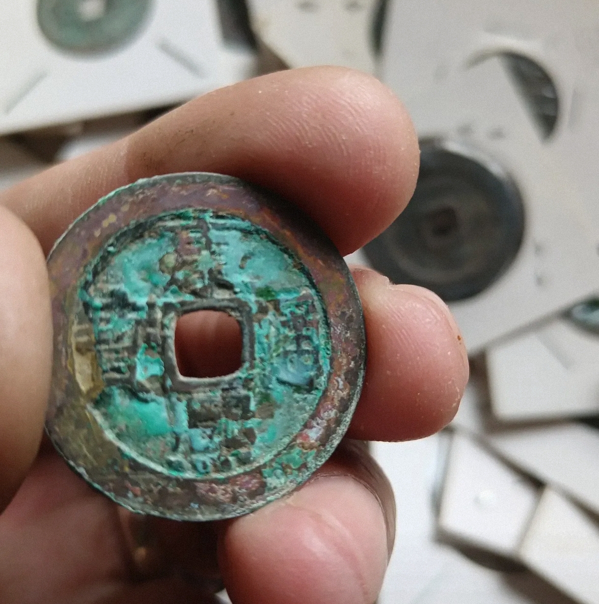 古币珍重金贵银贱每日一币清康熙通宝