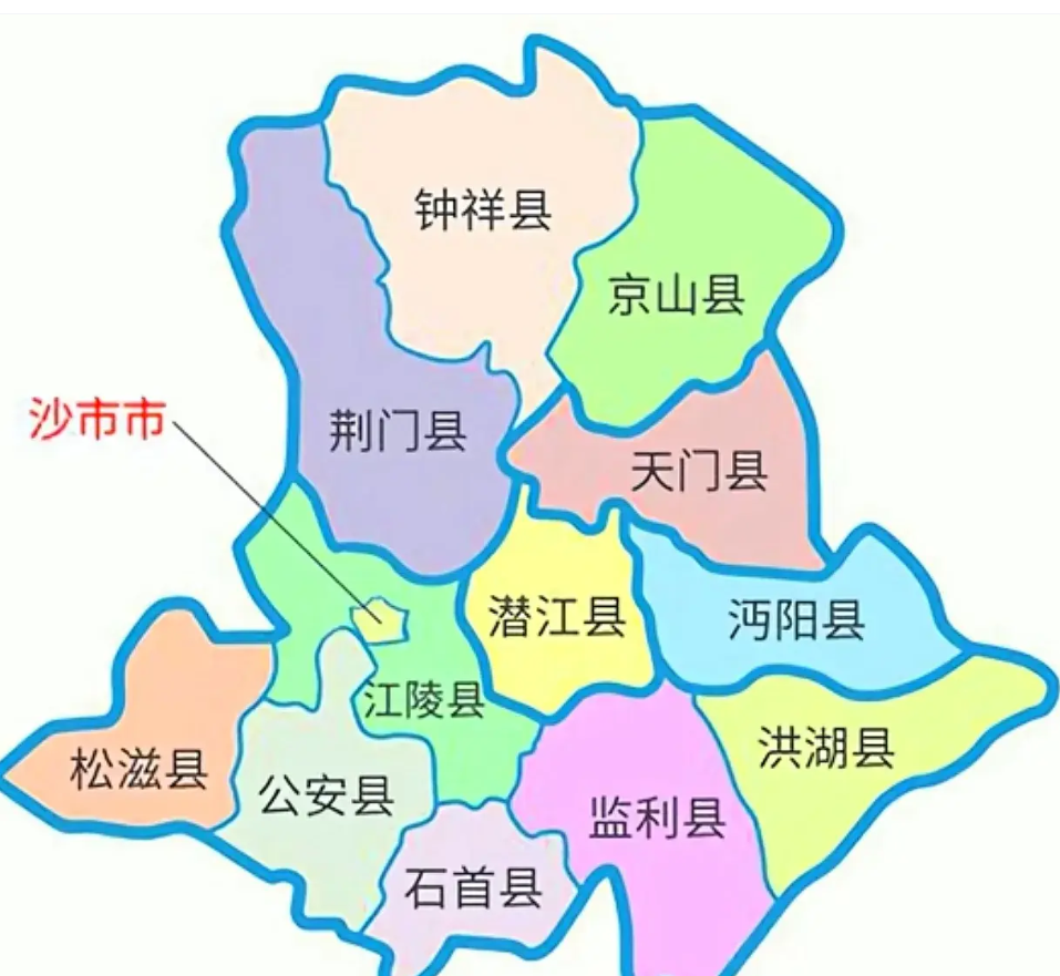 湖北荆州市石首市地图图片