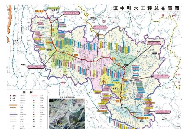 跨越山川,滋润滇中:滇中引水工程连接金沙江与滇池