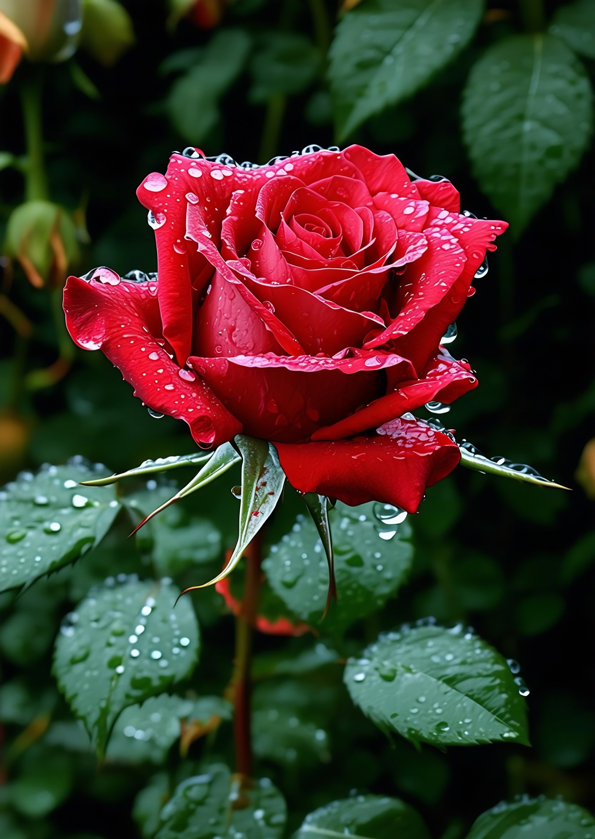 它那娇艳欲滴的花瓣,恰似舞者飞扬的裙摆,每一片都散发着生命的炽热