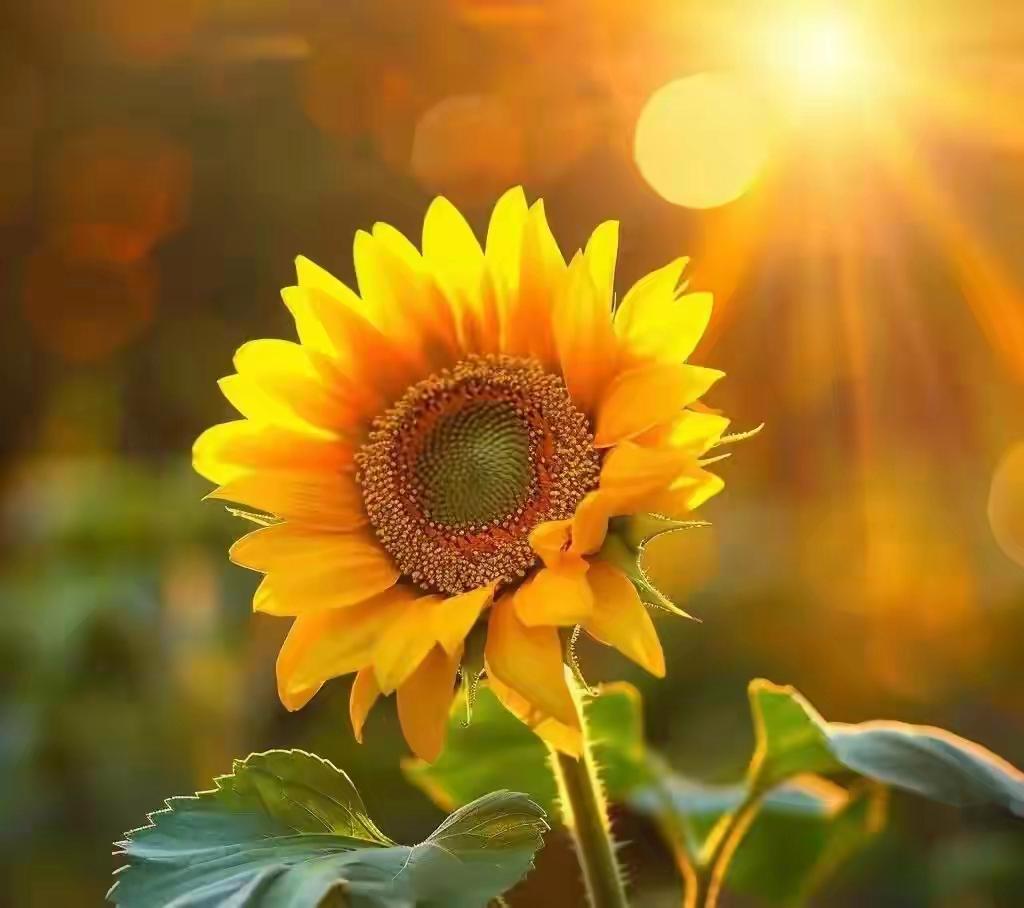 不惧暗夜的漫长,不畏风雨的侵袭,心向暖阳,逐光而行