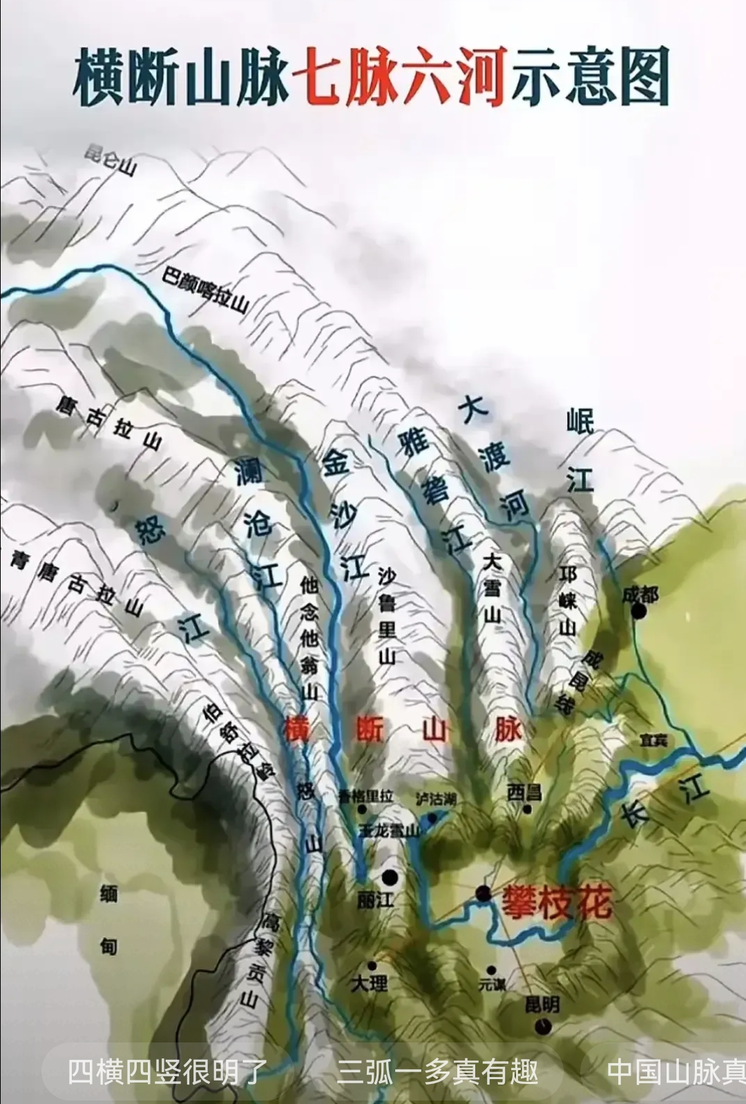 巴颜喀拉山和秦岭图片