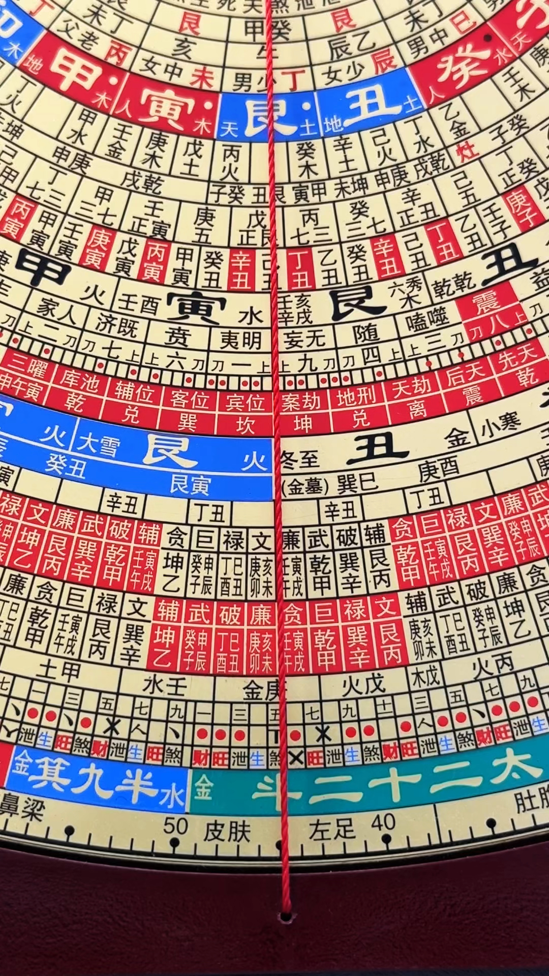 贪狼九星水法艮山坤向收水放水