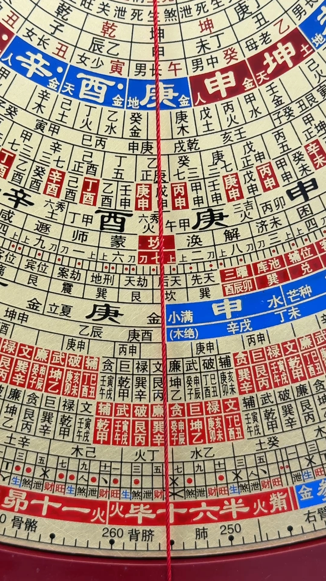贪狼九星水法庚山甲向
