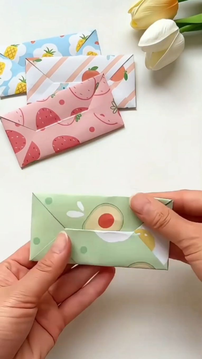信封折法教程来咯