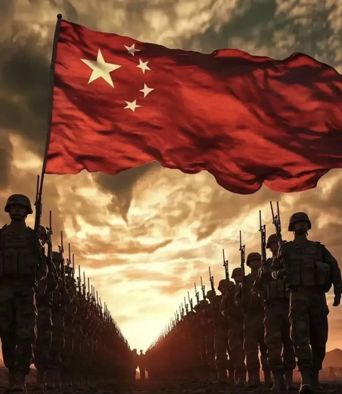 中国局势=中国局势进入一级战备状态