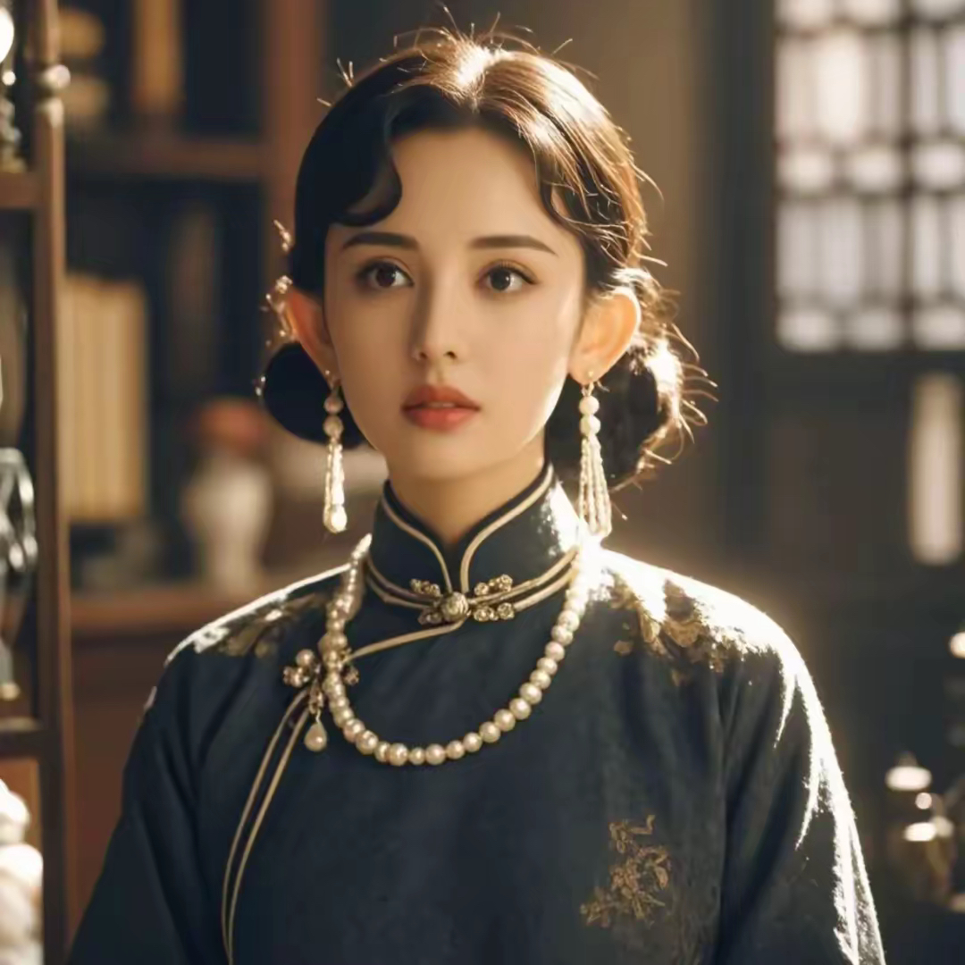 古力娜扎的民国造型一曝光,简直美得让人移不开眼!