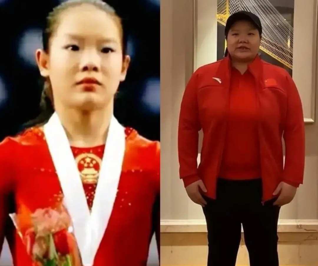 "体操女皇"程菲现状实在让人不敢相信,曾经只有80多斤的她,现在胖到