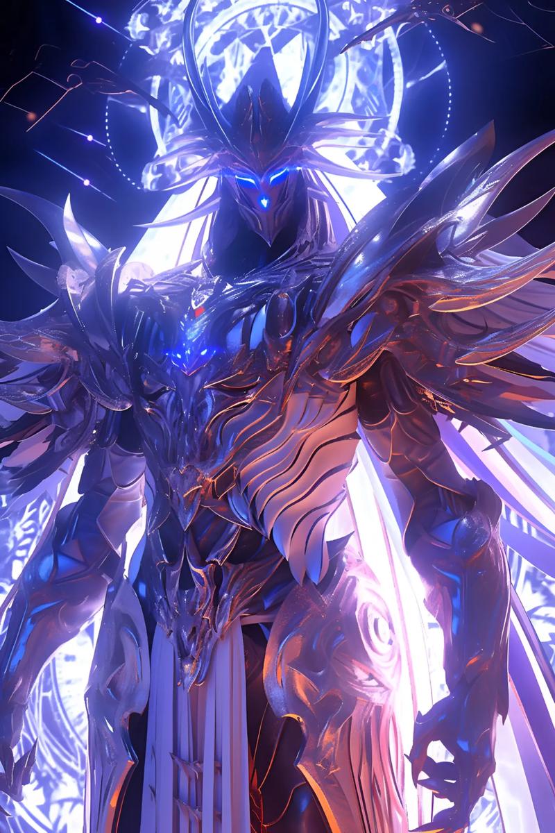 "  年少不 创世神壁纸艾泽拉斯星魂竖屏圣血天使壁纸蓝凤凰机甲图片