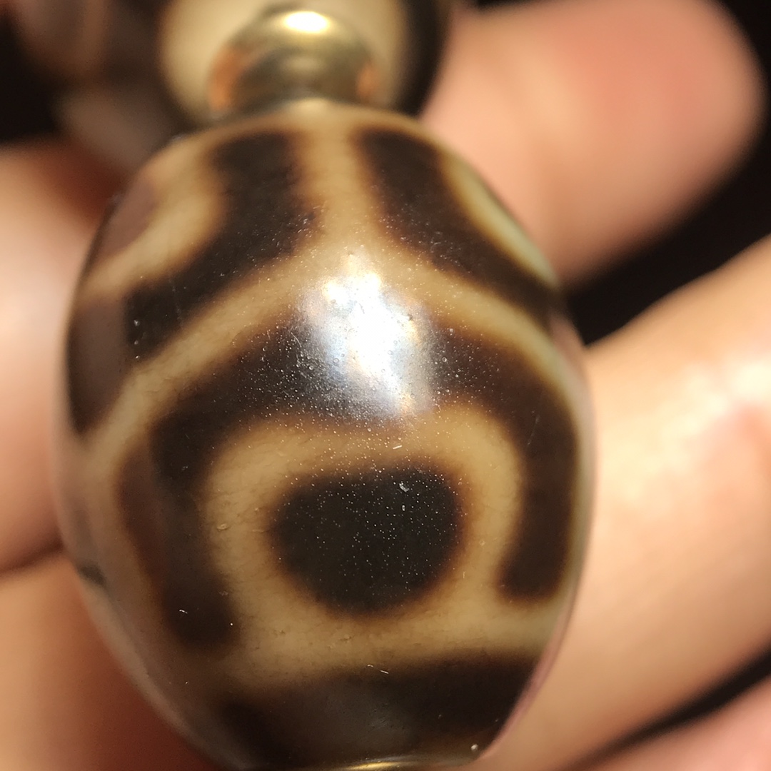 洛龟甲莲花天珠