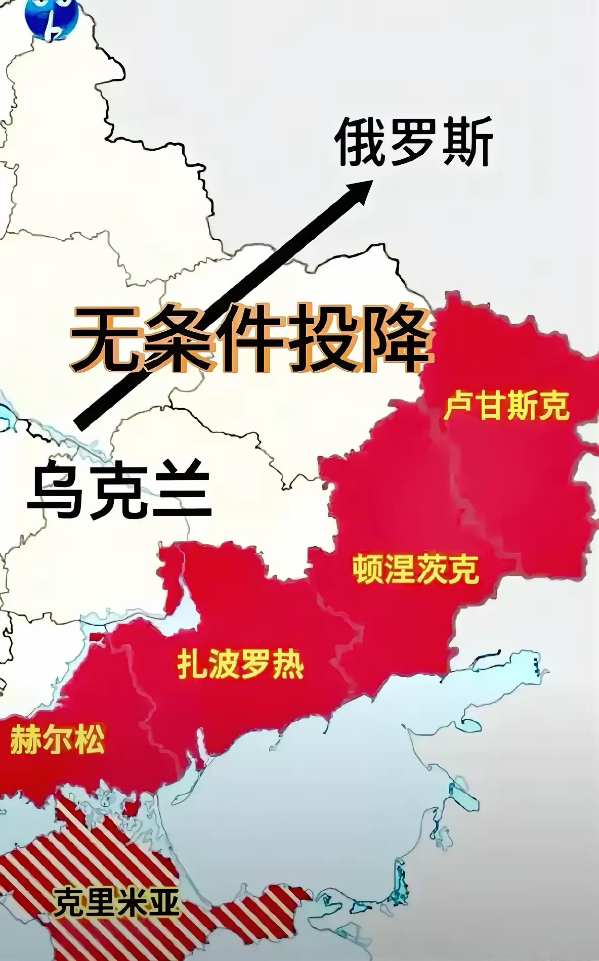 俄罗斯要求乌克兰承认顿巴斯地区的现状