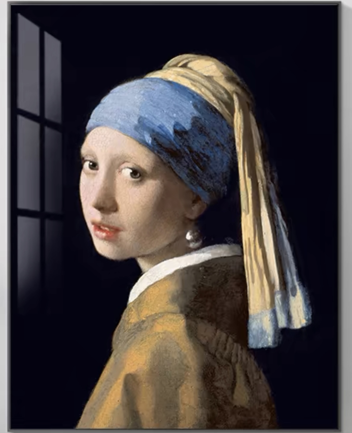 名画戴头巾的名画戴头巾的女孩世界名画 少女 头巾戴头巾的女人名画