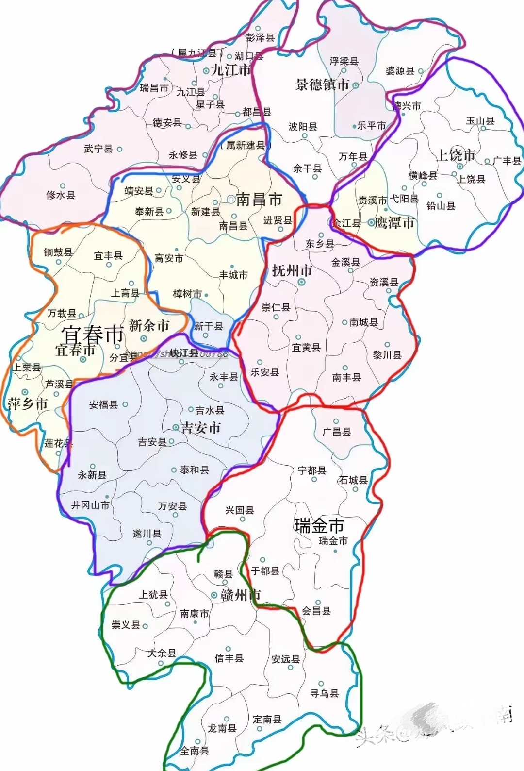 上饶市对远在千里之外的鄱阳县影响力实在有限