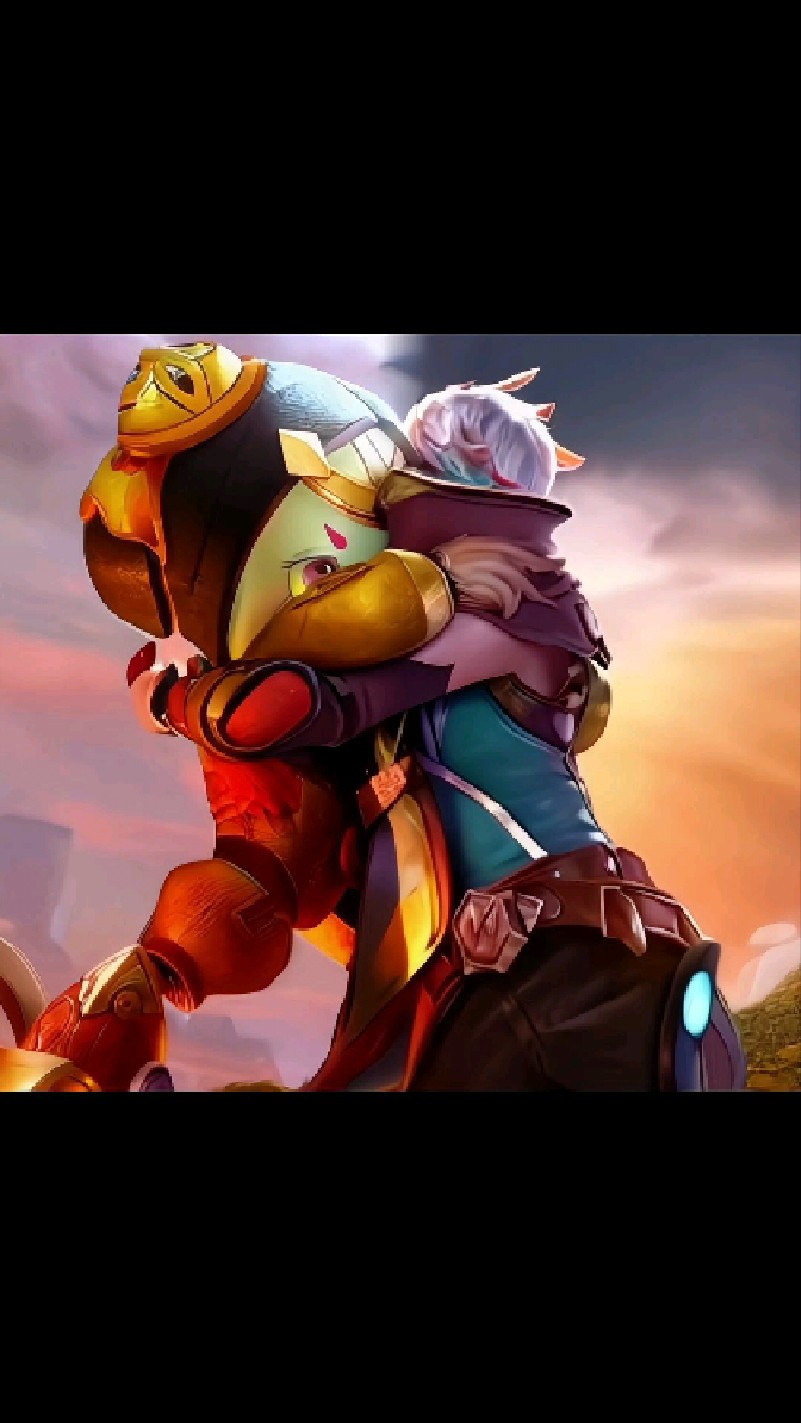 鲁班七号和百里守约拥抱在一起了