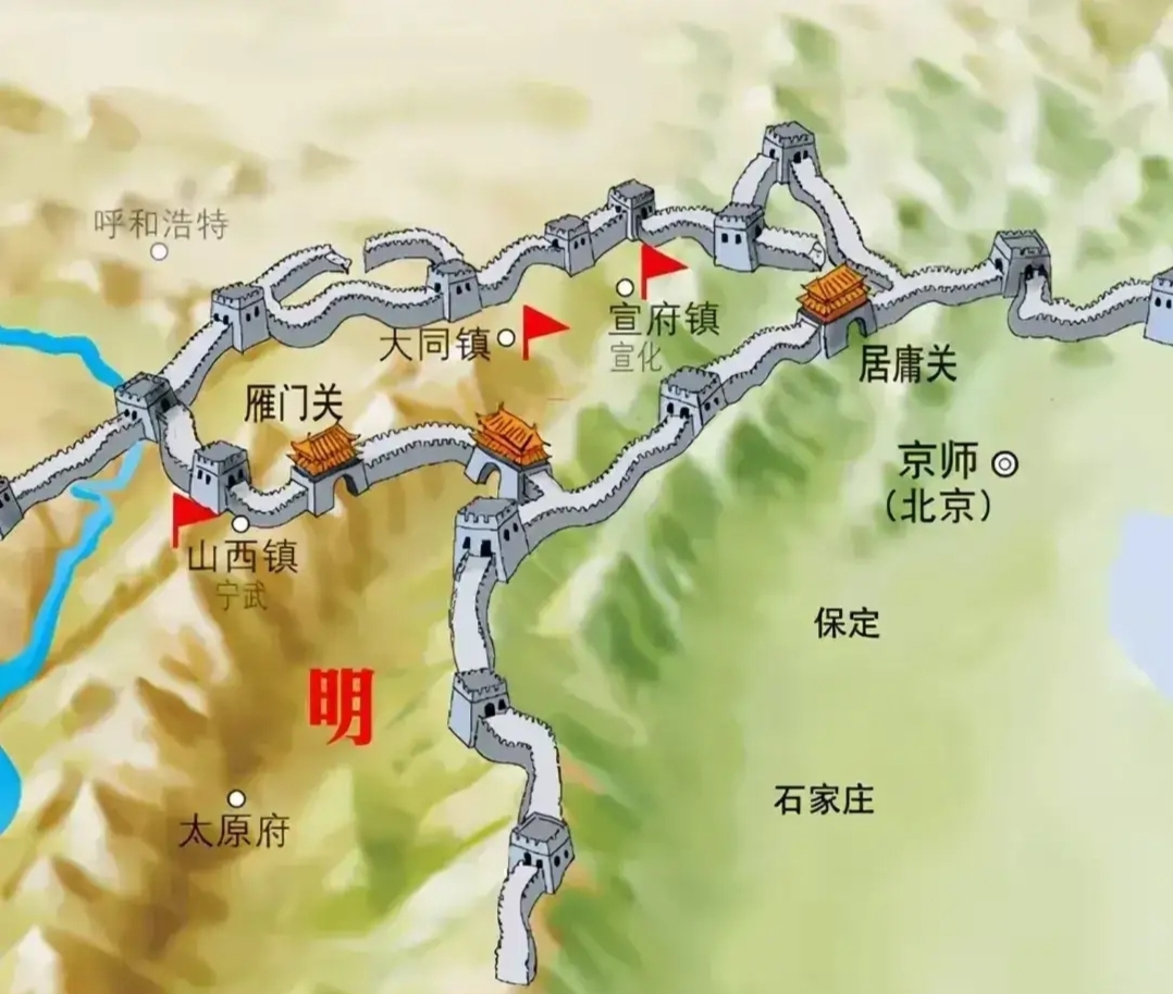 不过需要注意的是,雁门关位于山西代县,距离北京相对较远,并非在北京