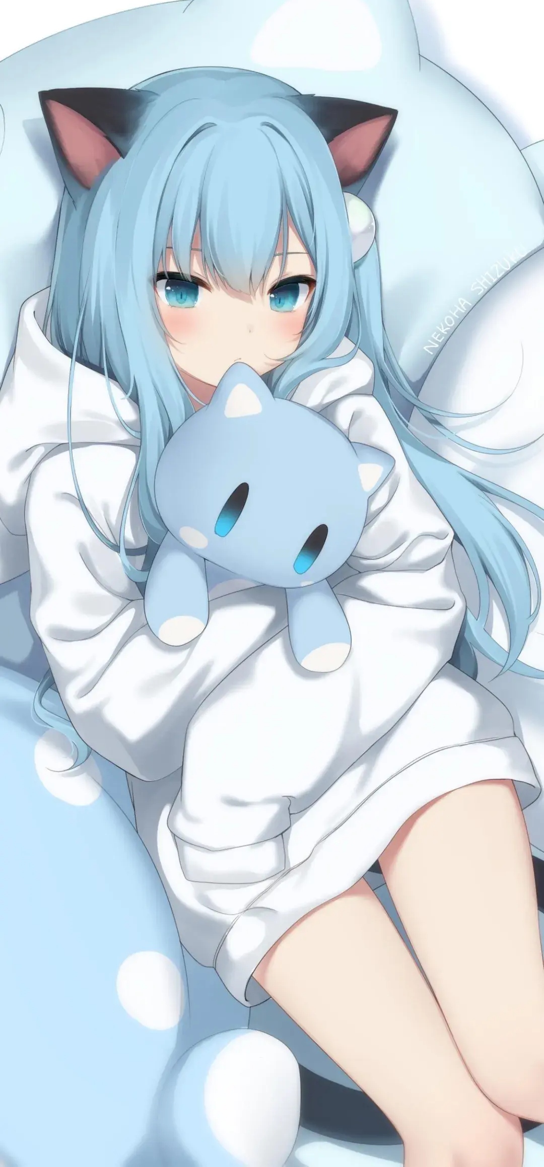 动漫# 猫耳少女