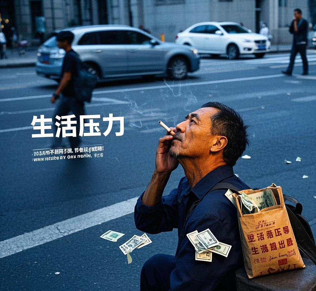 房贷,车贷,生活开销,像三座大山压得我喘不过气