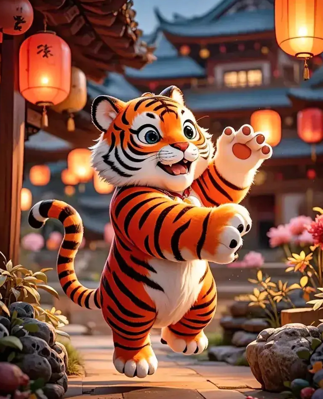 生肖虎:接祥纳瑞,好运临身