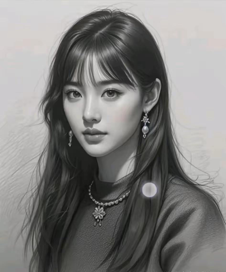 精美素描作品欣赏#春节连更计划