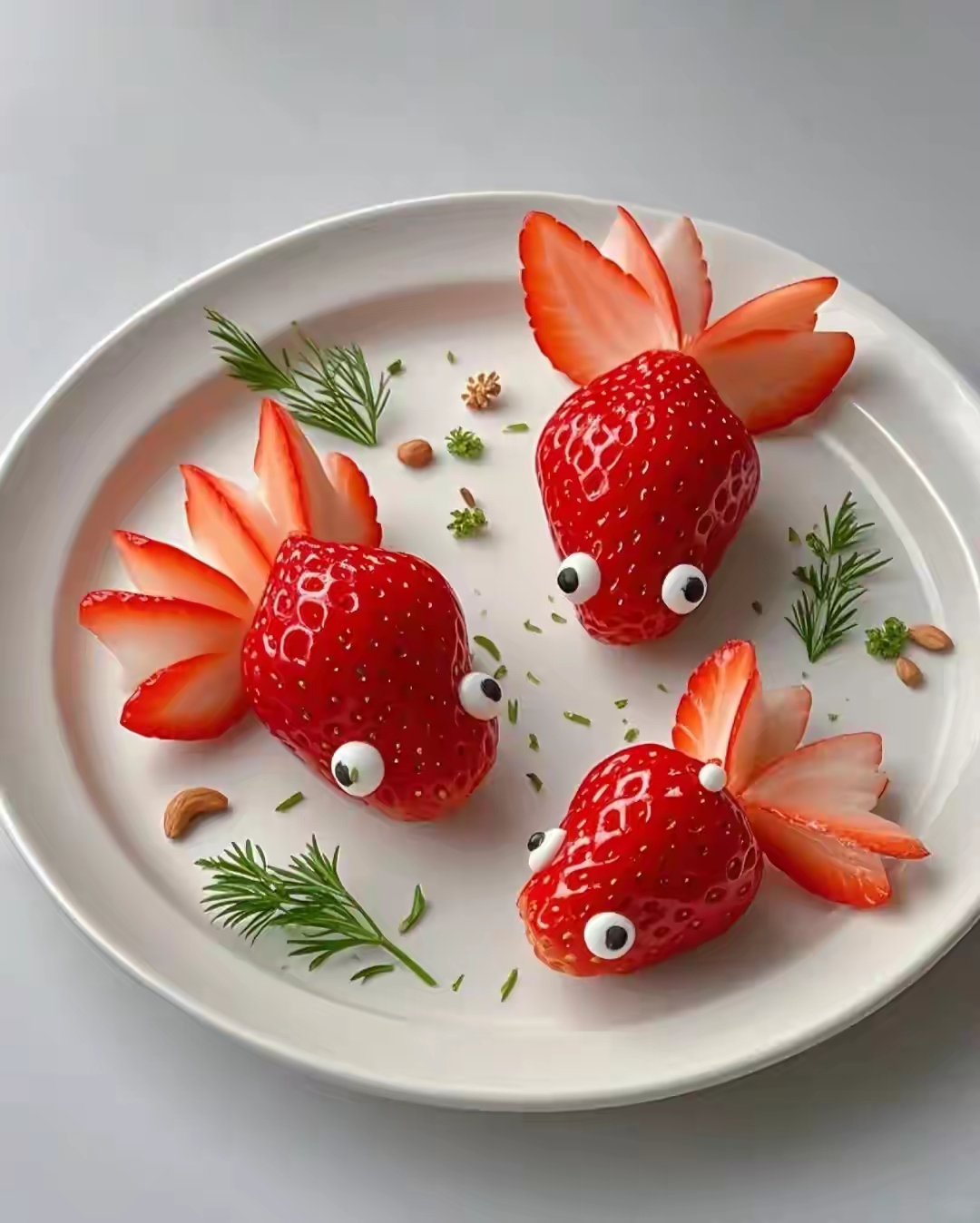 草莓本身味道甜美,所以可以象征生活中的甜蜜和幸福