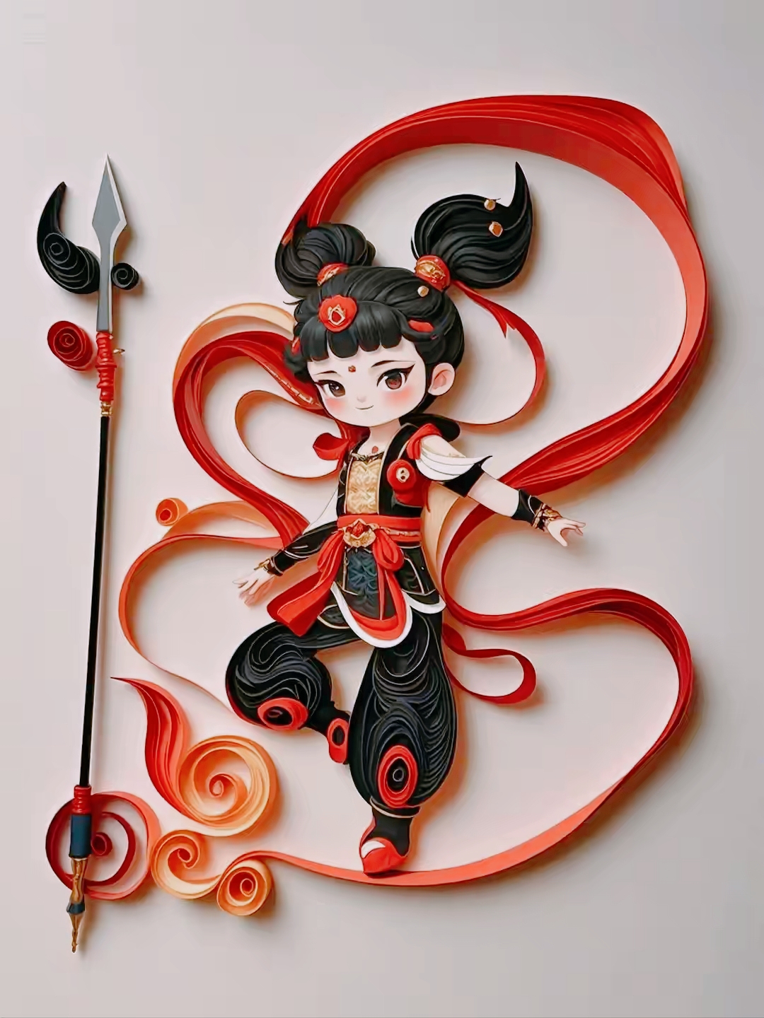 在古老的神话世界中有一个名叫哪吒的少年