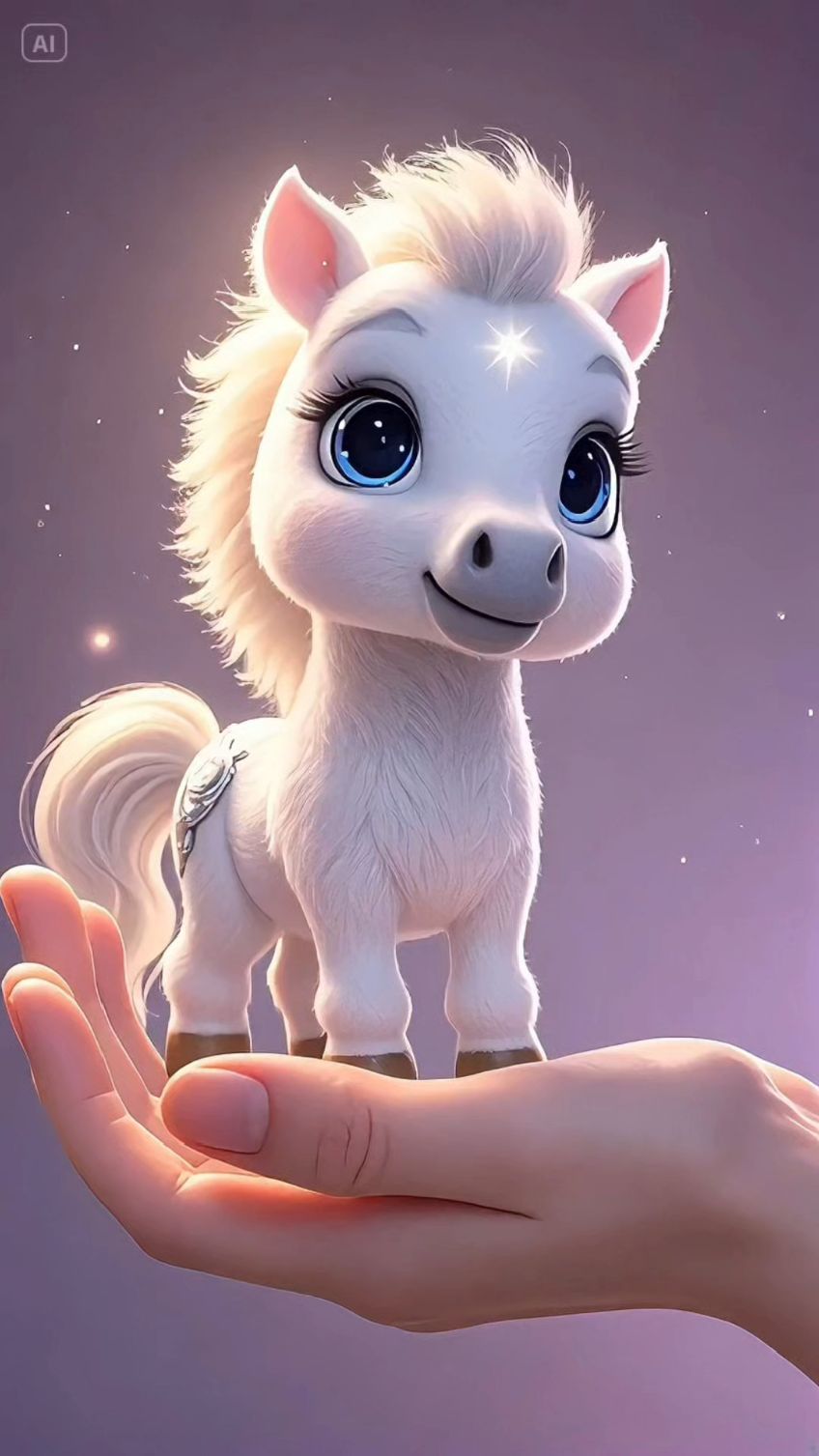 可爱小萌马,把心都给萌化了