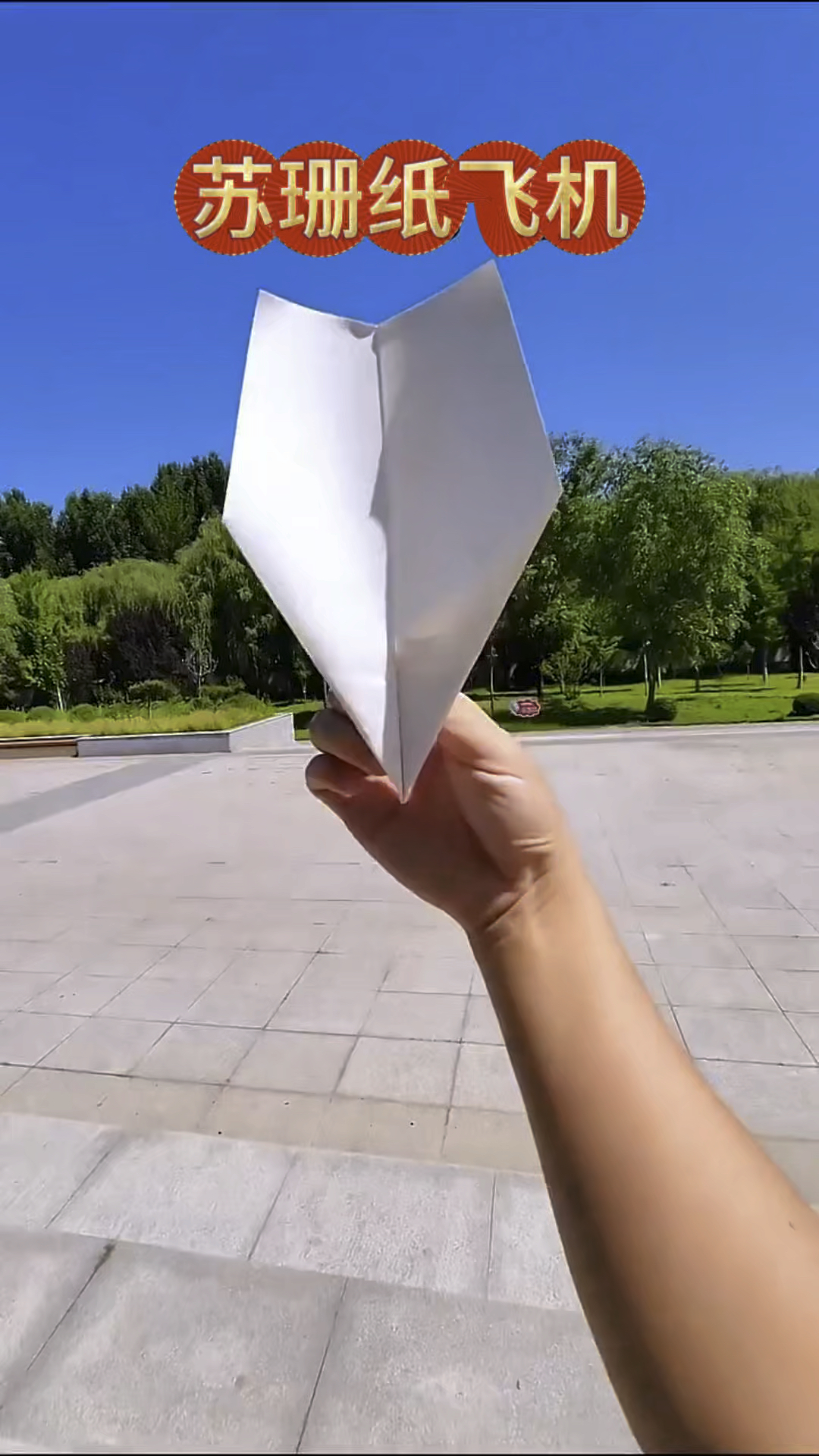 飞得最远的苏珊纸飞机