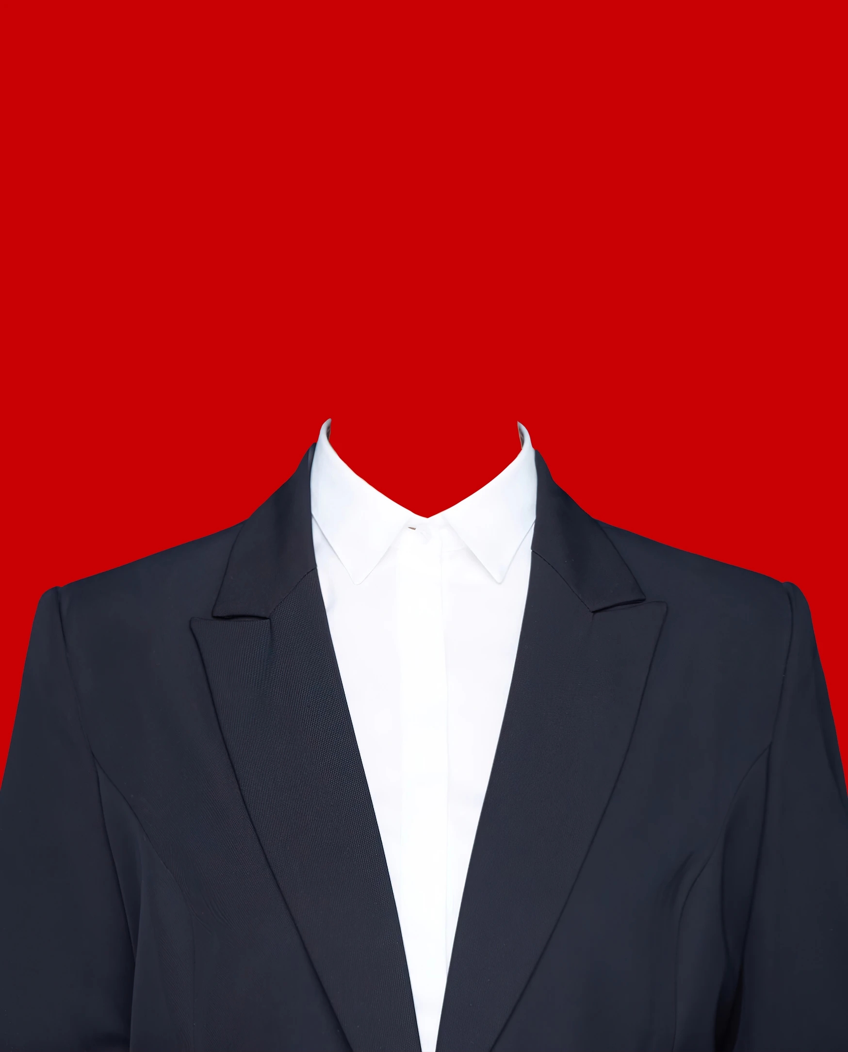 红底证件照模板