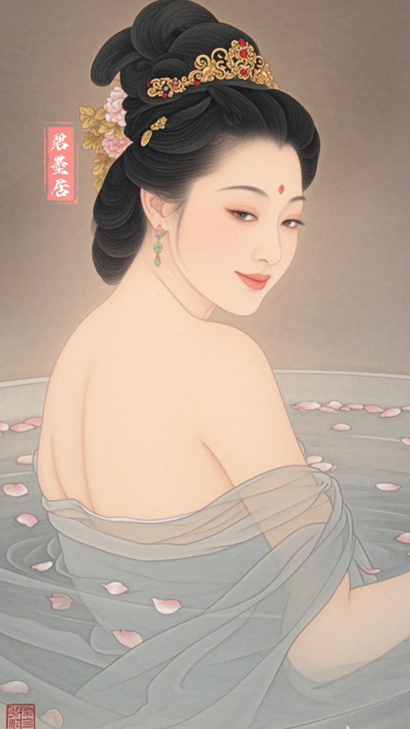 中国四大美女之贵妃出浴