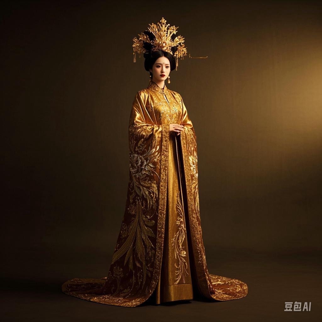 凤饰玲珑耀九天,华裳璀璨舞云巅