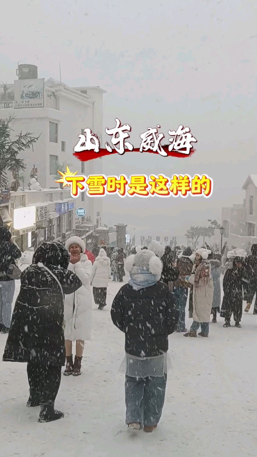 威海2005年大雪图片