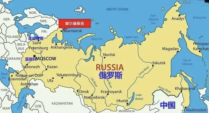 奋斗了几百年,打了无数仗,死了无数人,就为了一个出海口,不冻港