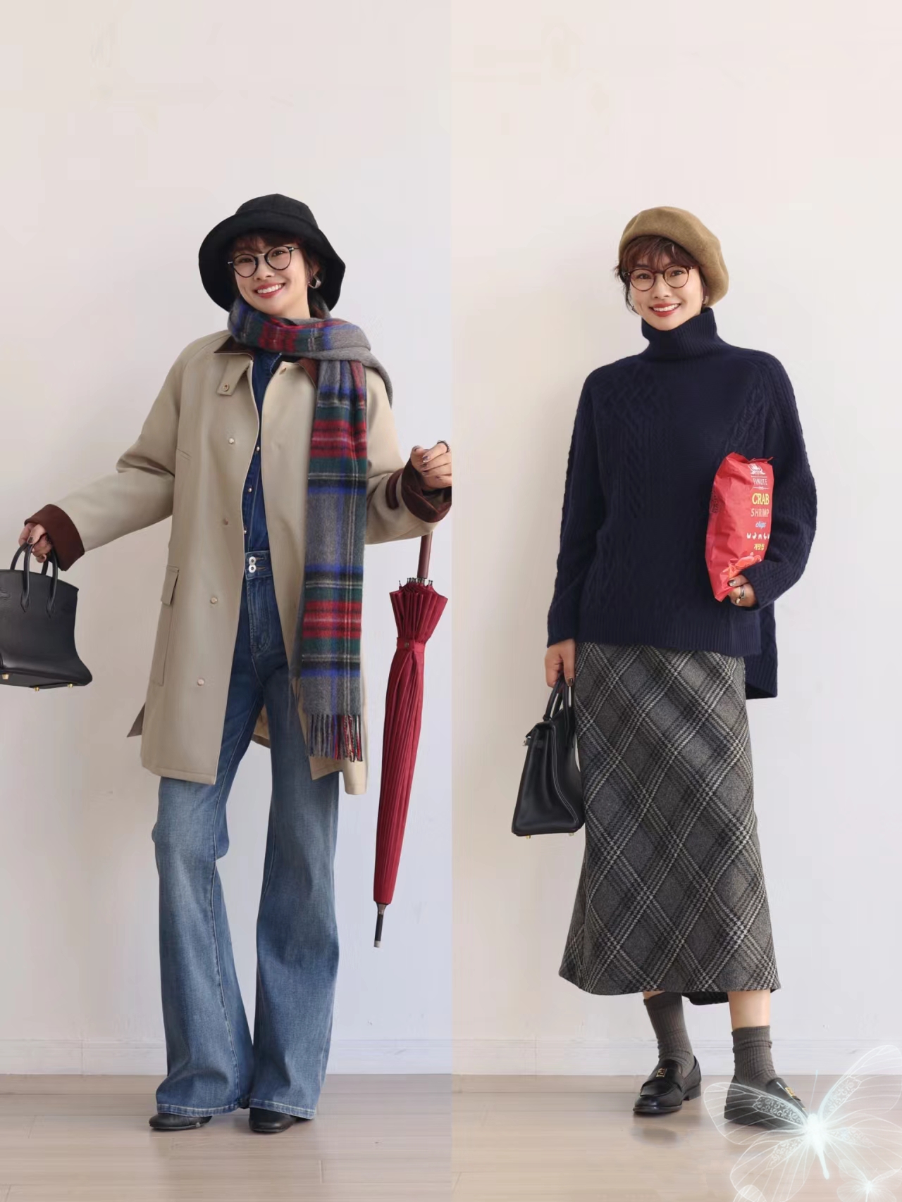 选择合身的款式,得体大方,不要穿太过紧身或太过宽