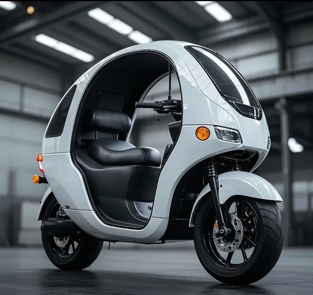 现代感爆棚的单座电动车来啦!