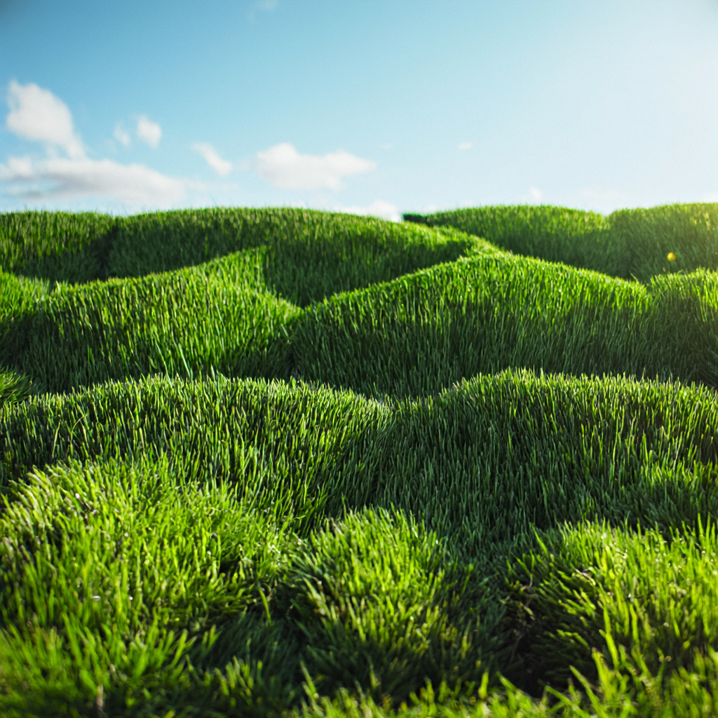绿茵草地