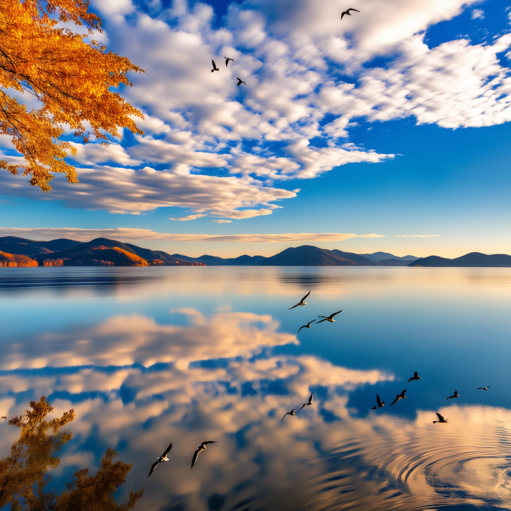 秋水共长天一色