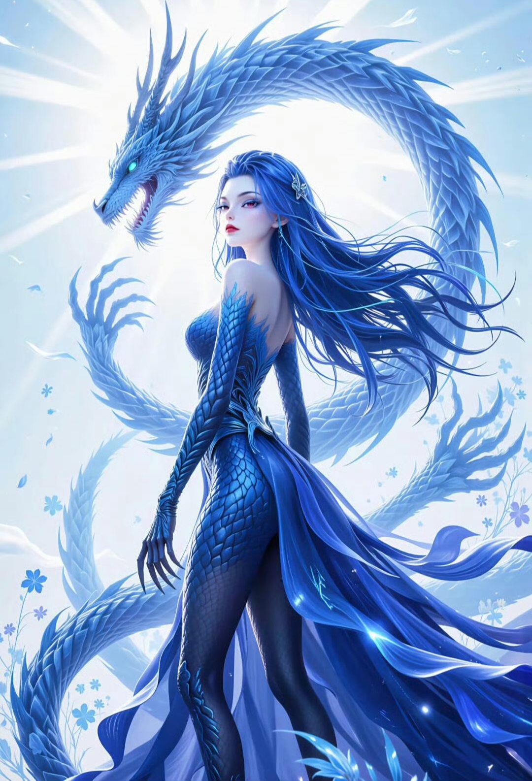 绝美龙王姐姐 敖闰女性形象设计封神!