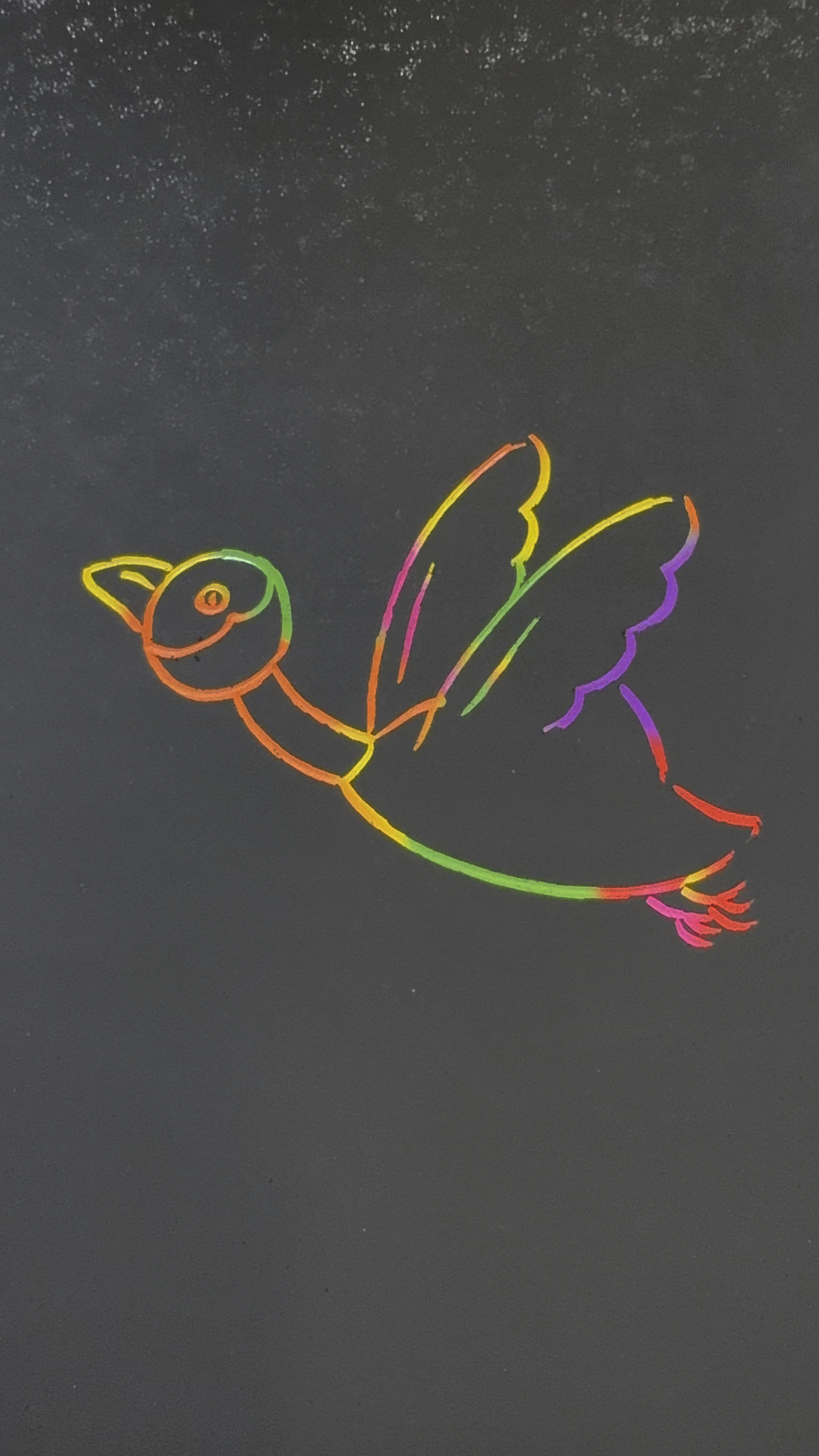 大雁这样画简单易学