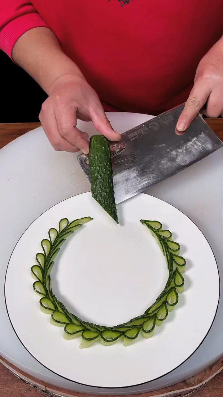 黄瓜切法,简单易学